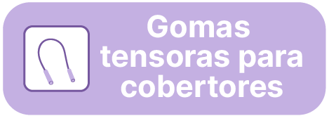 Gomas tensoras para cobertores de invierno